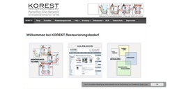 Desktop Screenshot of korest.de