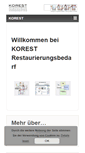 Mobile Screenshot of korest.de